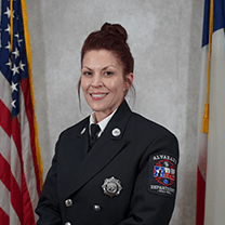 Firefighter Amy Garay